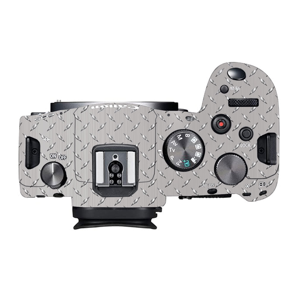 Textured Silver Tread Canon EOS R6 Mark I Camera Skin
