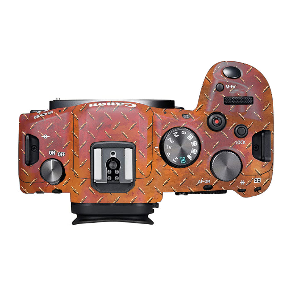 Textured Rust Forge Canon EOS R6 Mark I Camera Skin