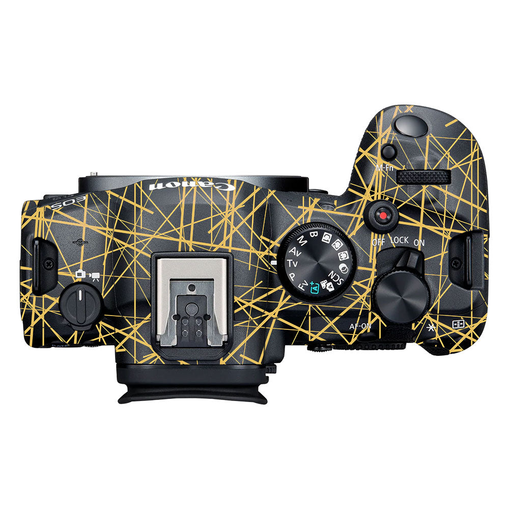 Textured Golden Web Canon EOS R6 Mark II Camera Skin