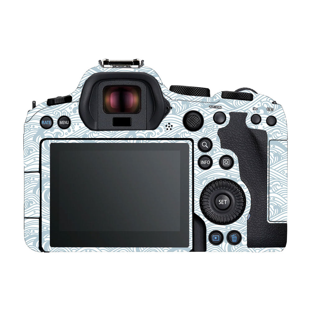Textured Frost Wave Canon EOS R6 Mark II Camera Skin