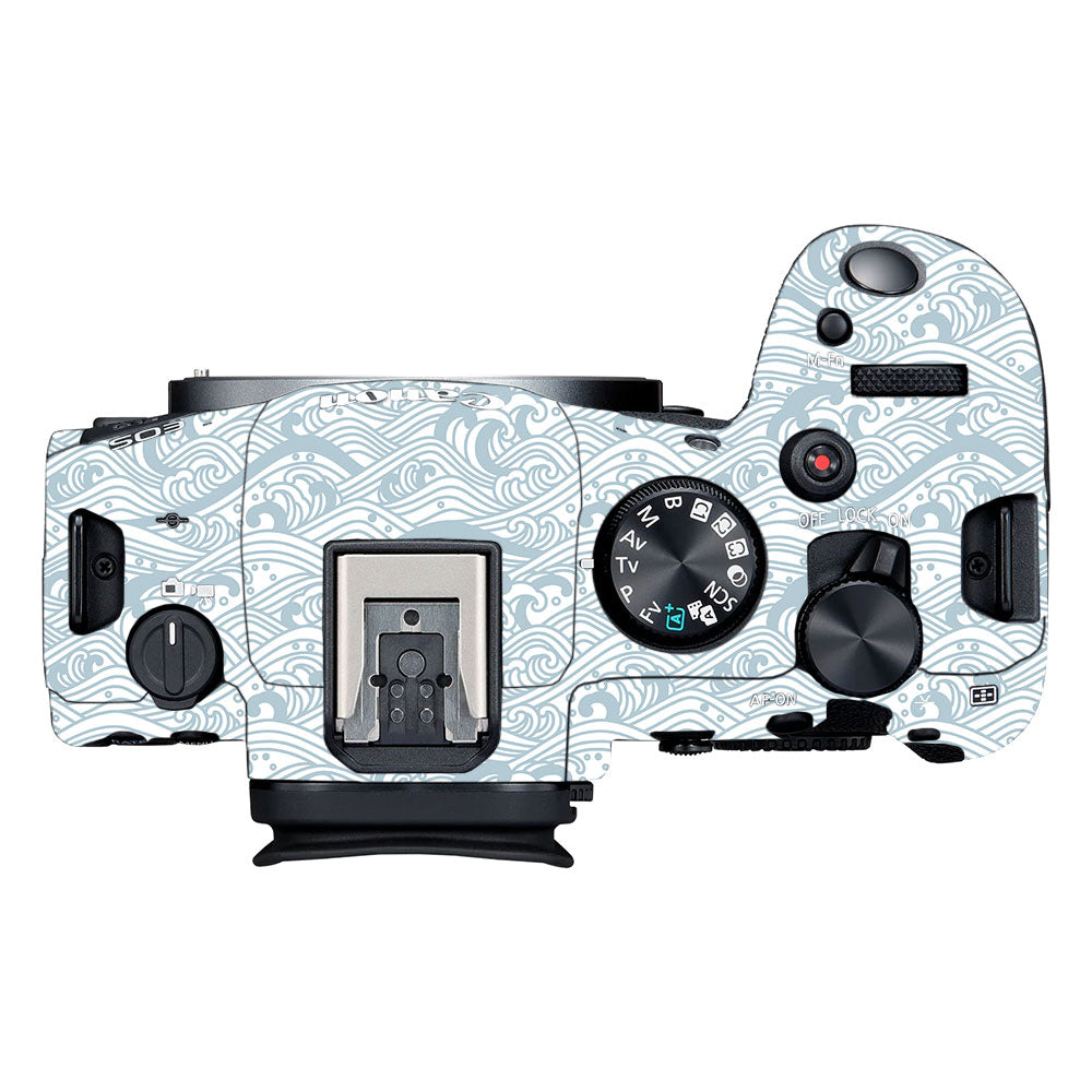 Textured Frost Wave Canon EOS R6 Mark II Camera Skin