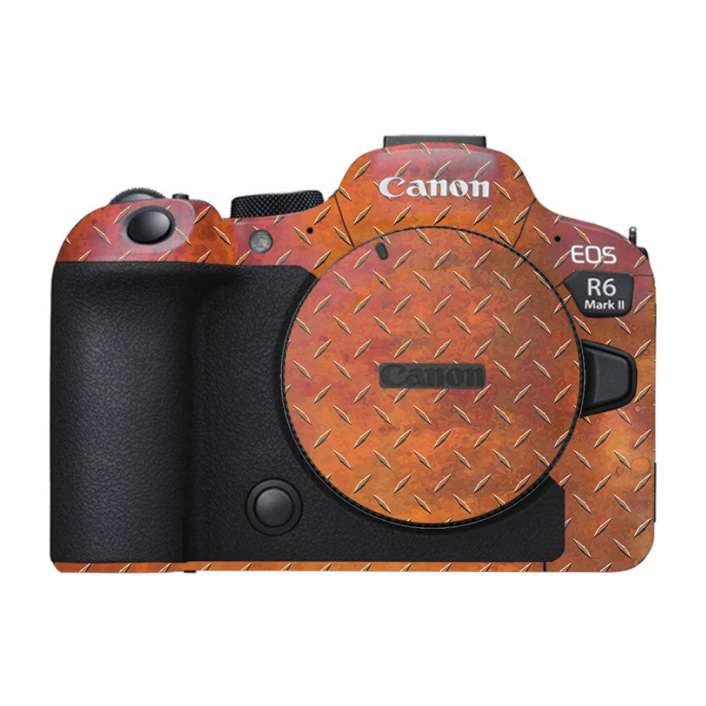 Textured Rust Forge Canon EOS R6 Mark II Camera Skin