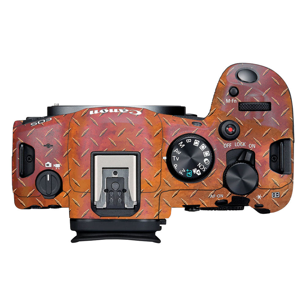 Textured Rust Forge Canon EOS R6 Mark II Camera Skin