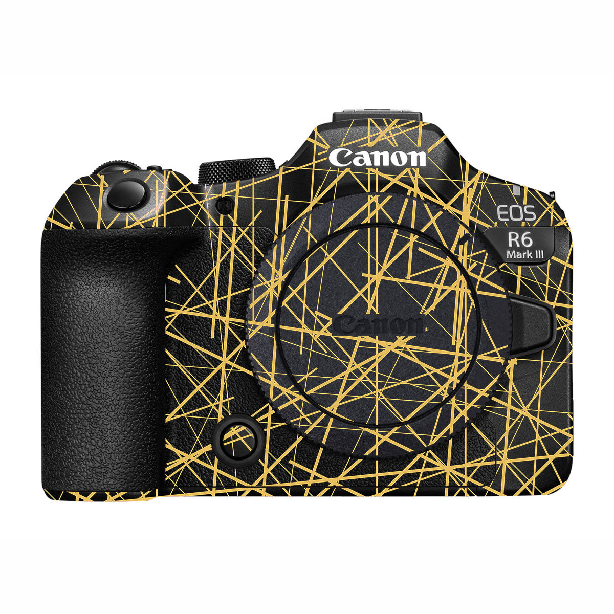 Textured Golden Web Canon R6 Mark III Camera Skin