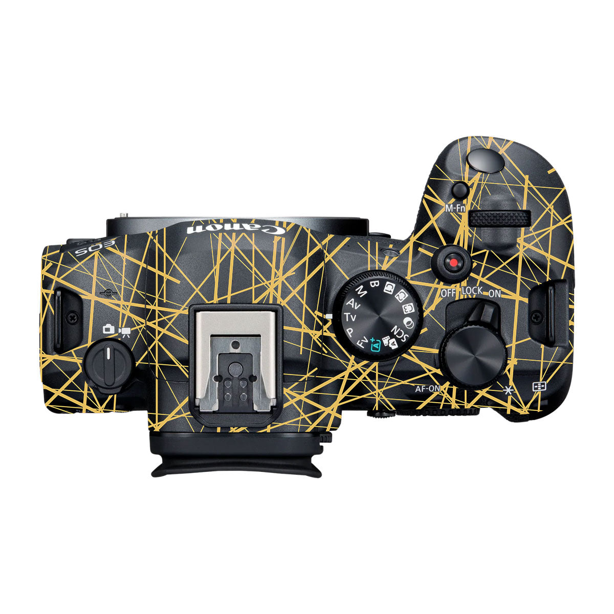 Textured Golden Web Canon R6 Mark III Camera Skin