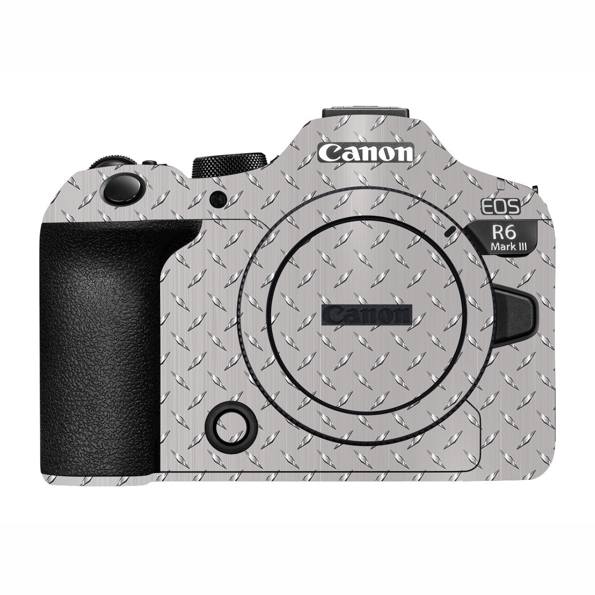 Textured Silver Tread Canon R6 Mark III Camera Skin
