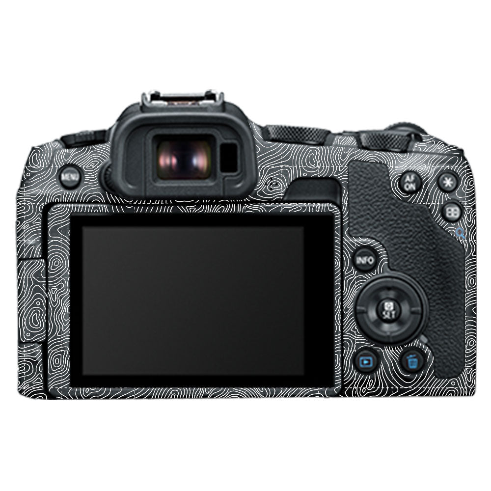 Textured Midnight Slate Canon EOS R8 Camera Skin