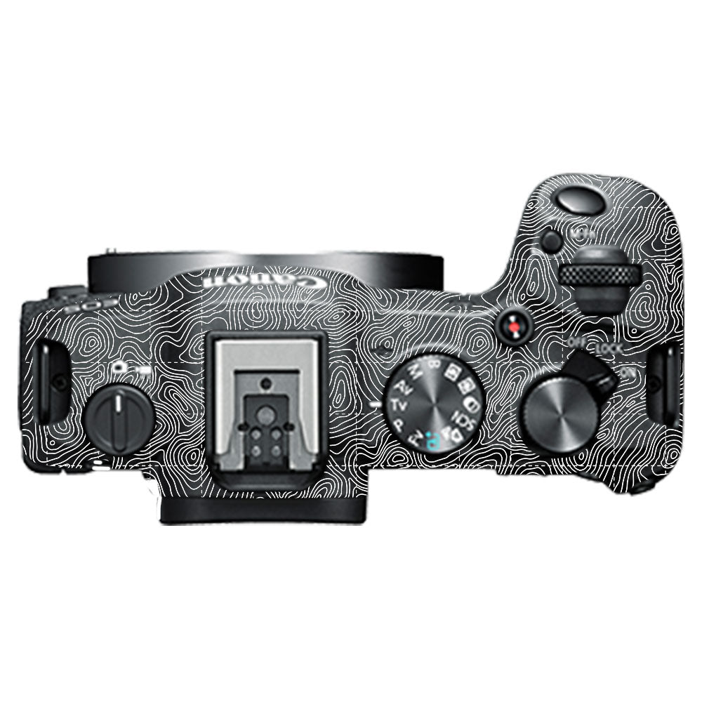 Textured Midnight Slate Canon EOS R8 Camera Skin
