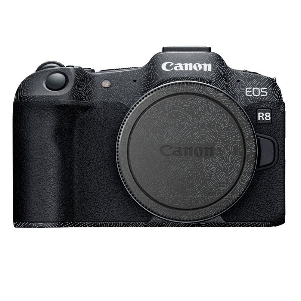 Textured Stealth Slate Canon EOS R8 Camera Skin