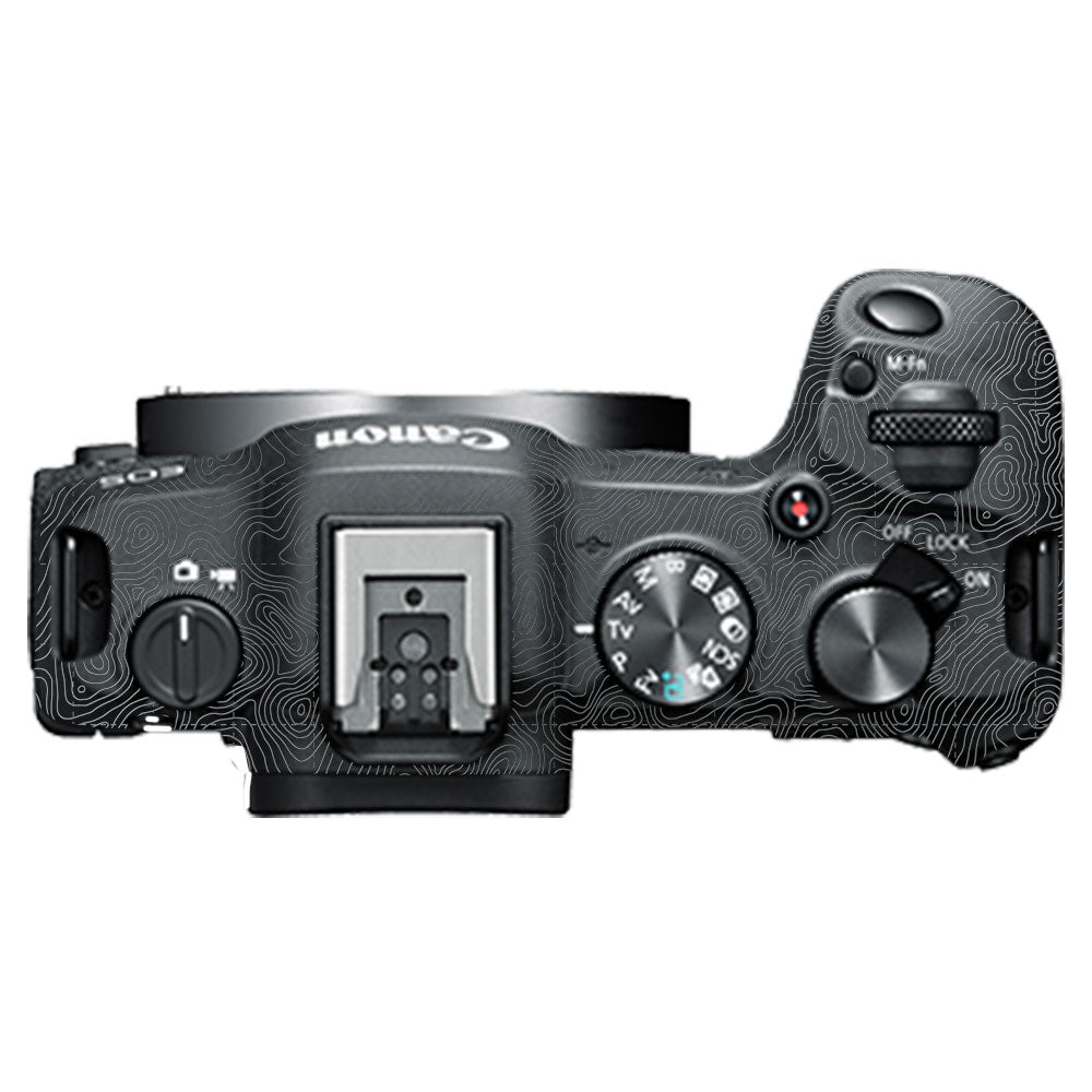Textured Stealth Slate Canon EOS R8 Camera Skin