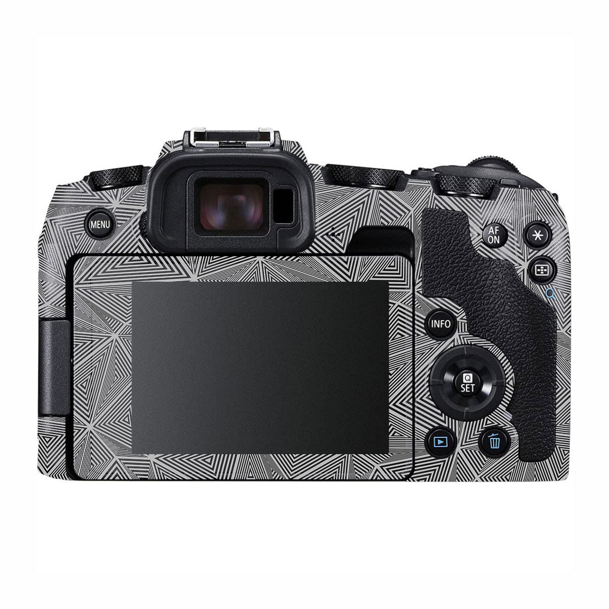Textured Dark Prism Geometric Canon EOS RP Camera Skin
