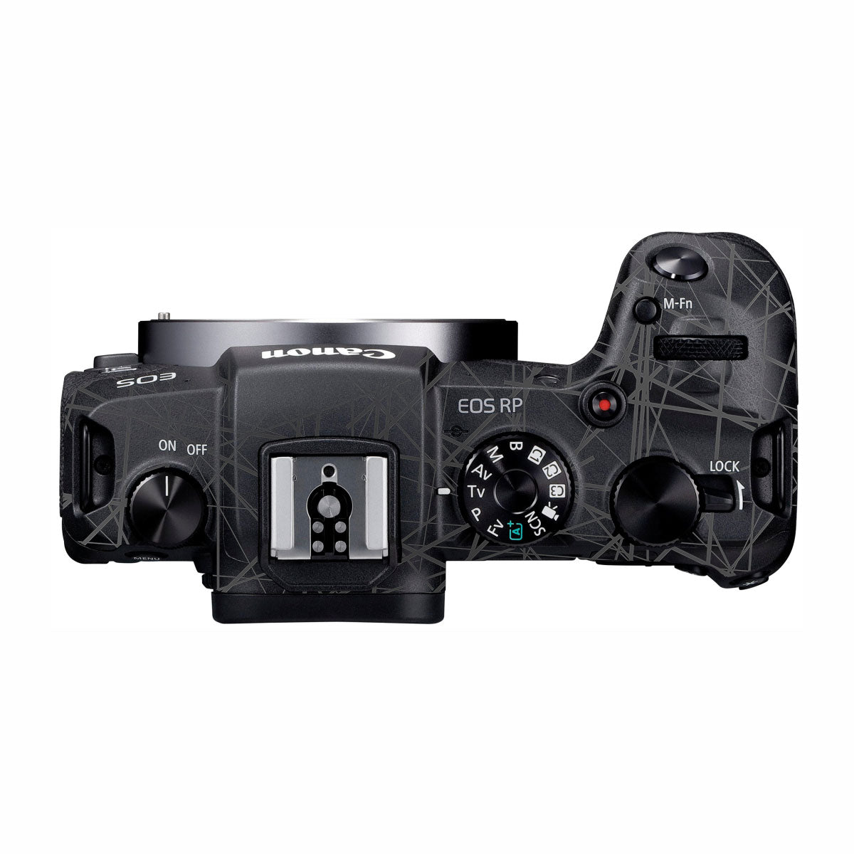 Textured Matte Graphite Canon EOS RP Camera Skin