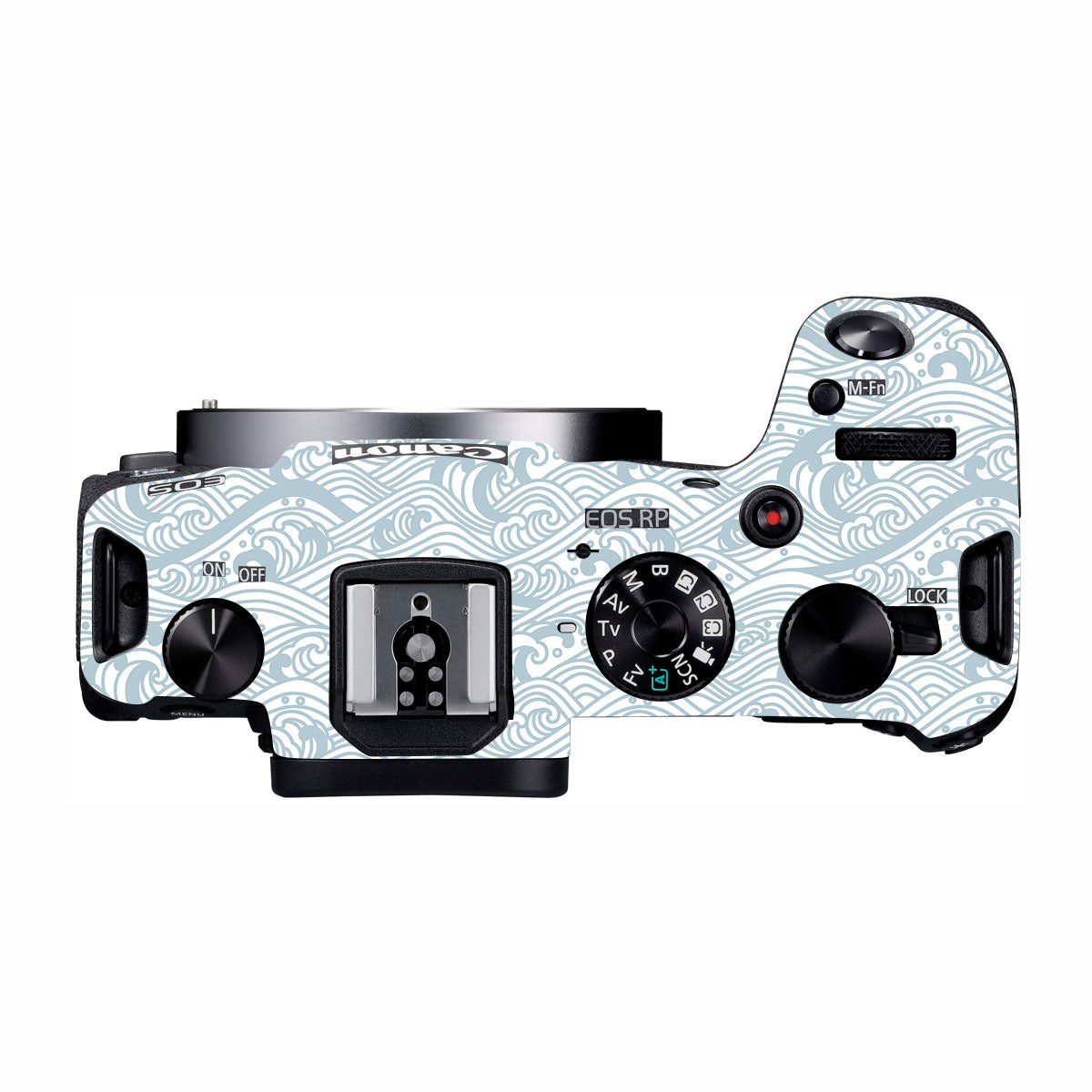 Textured Frost Wave Canon EOS RP Camera Skin
