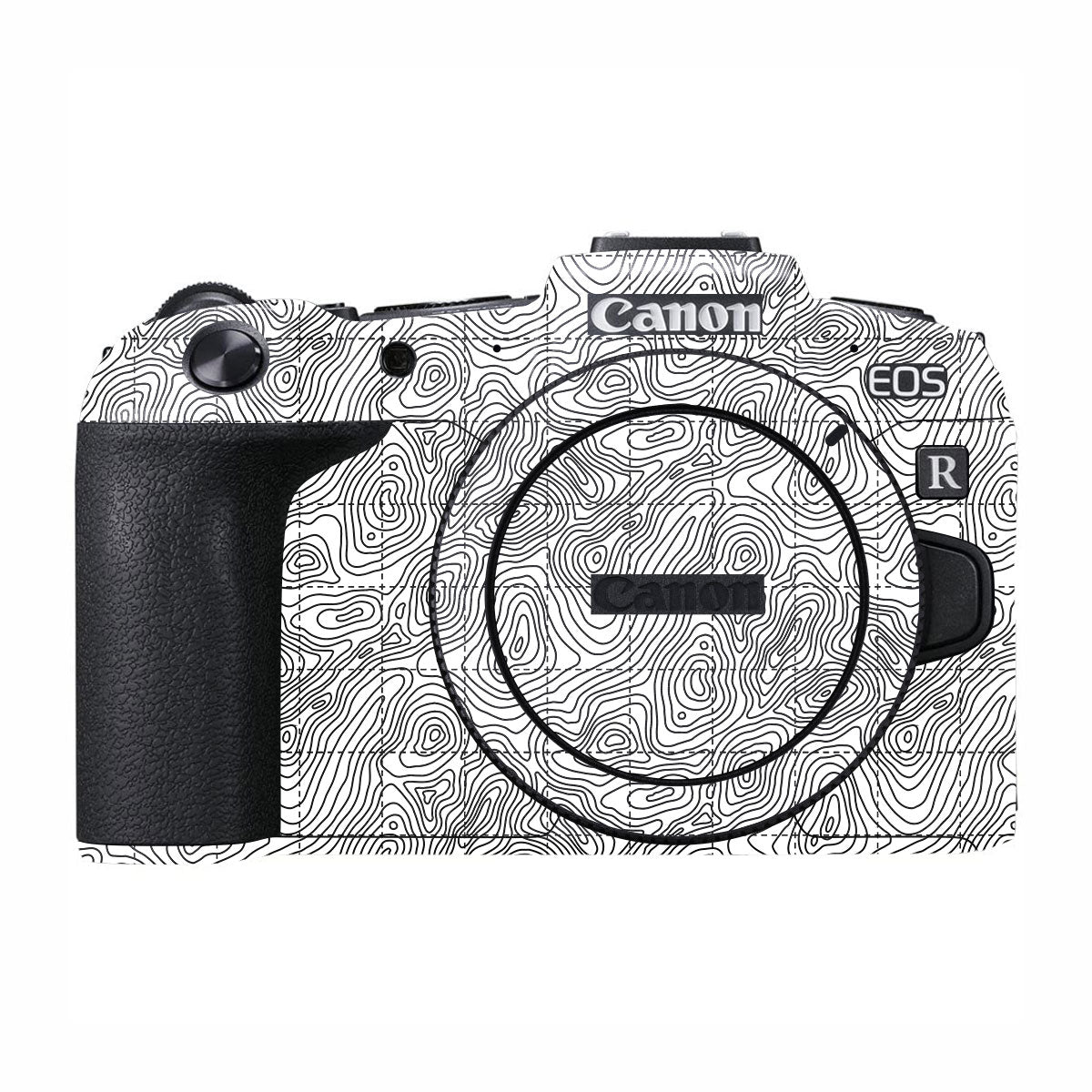 Textured Topo Flow Canon EOS RP Camera Skin