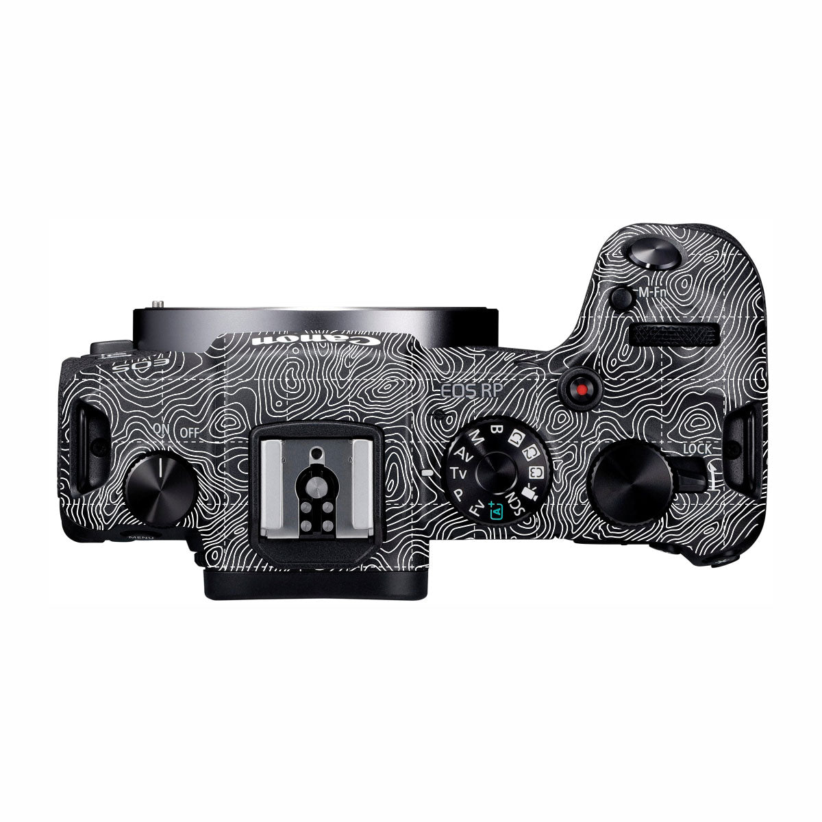 Textured Midnight Slate Canon EOS RP Camera Skin