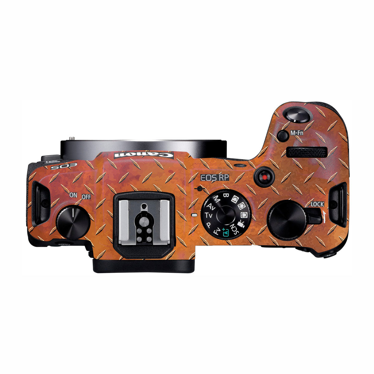 Textured Rust Forge Canon EOS RP Camera Skin