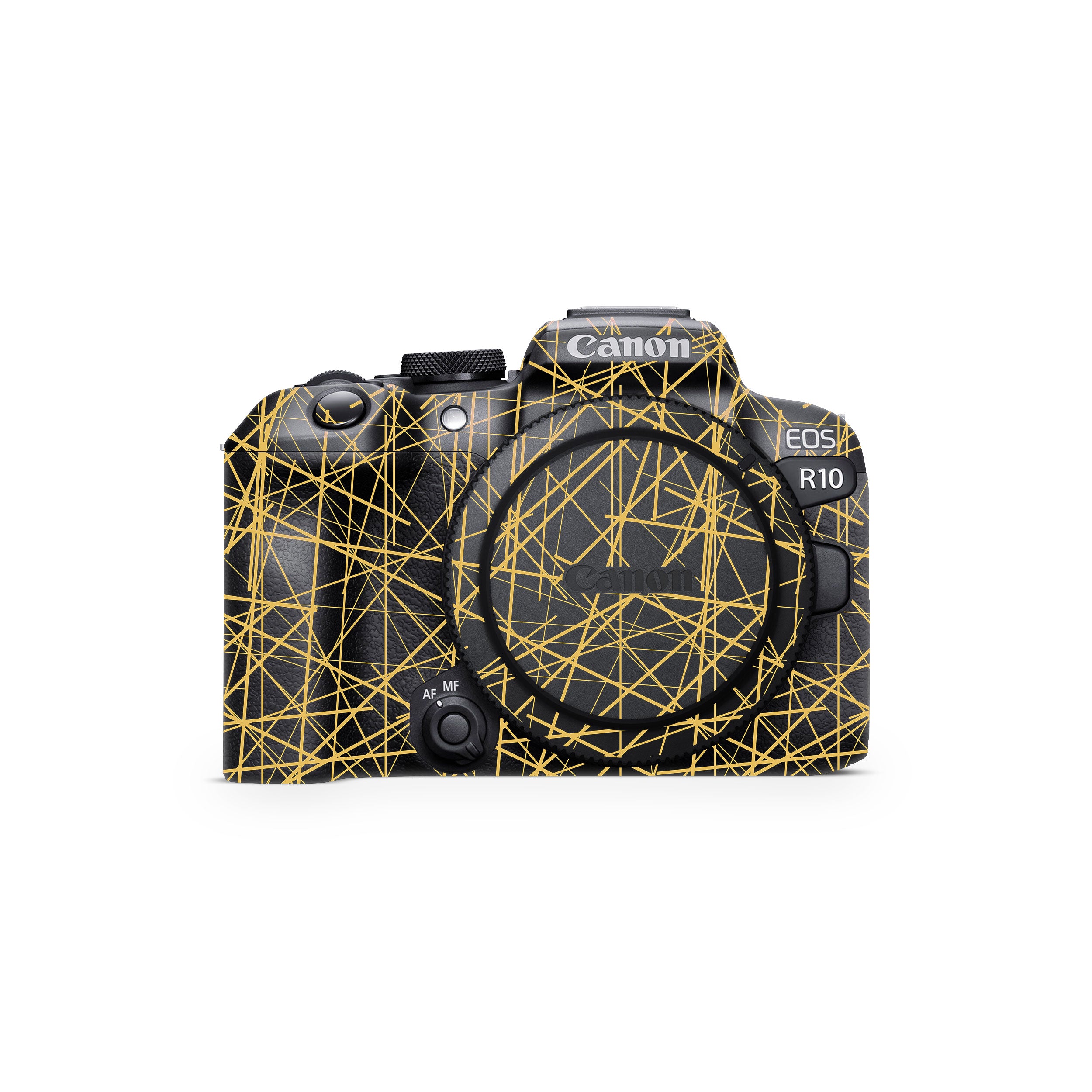 Textured Golden Web Canon EOS R10 Camera Skin