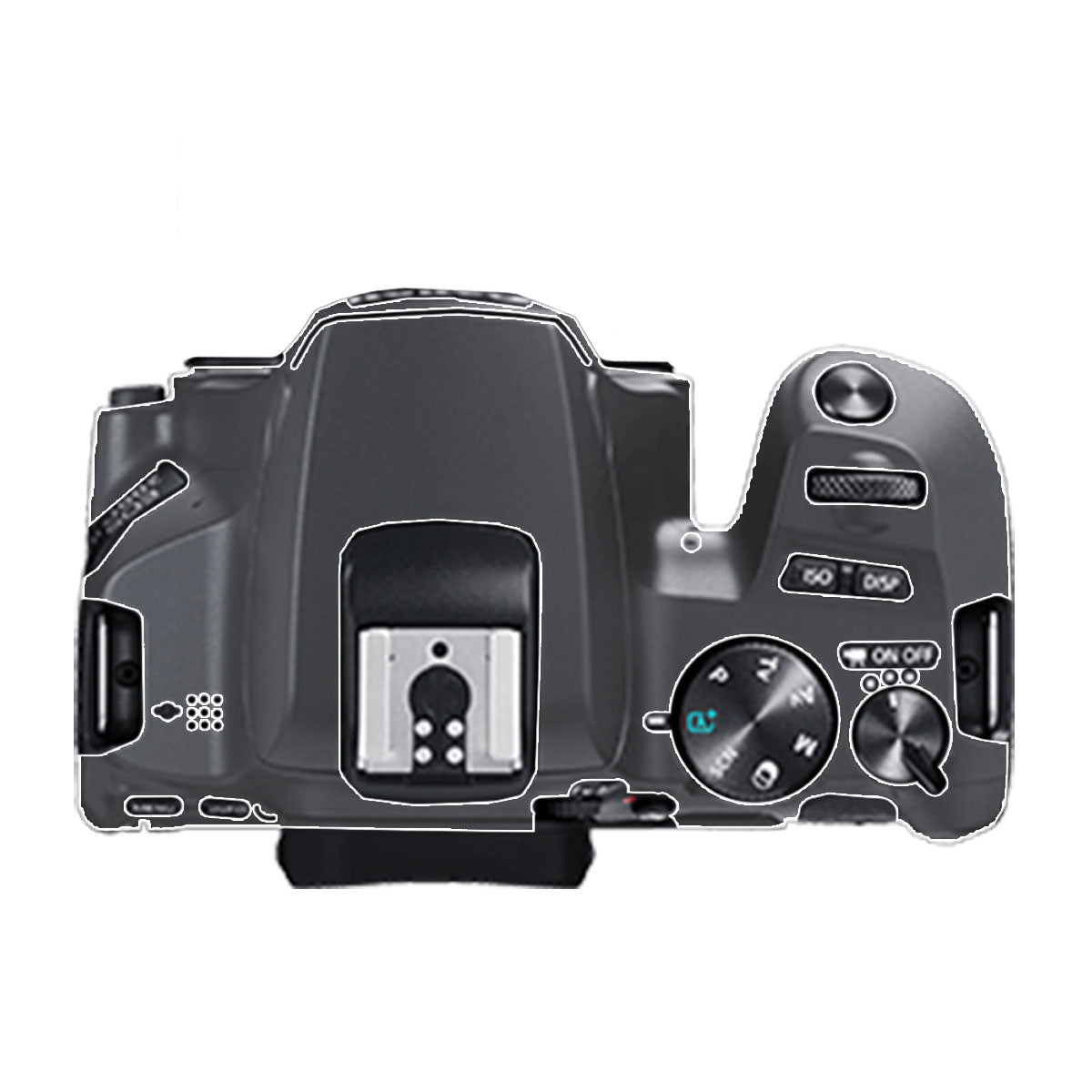 Transparent Canon EOS 200D II Camera Skin