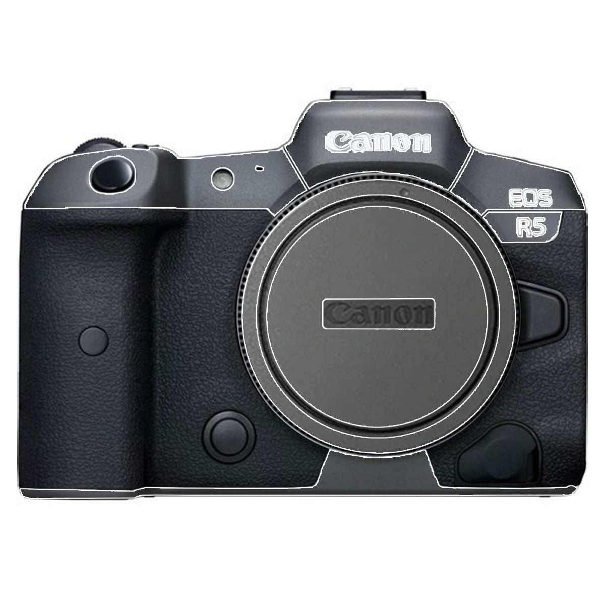 Transparent Canon EOS R5 Camera Skin