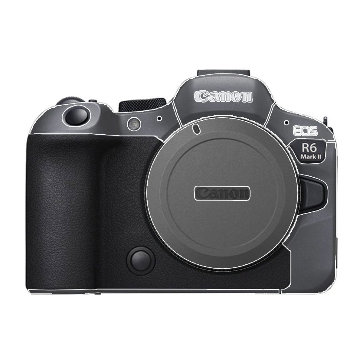 Transparent Canon EOS R6 Mark II Camera Skin
