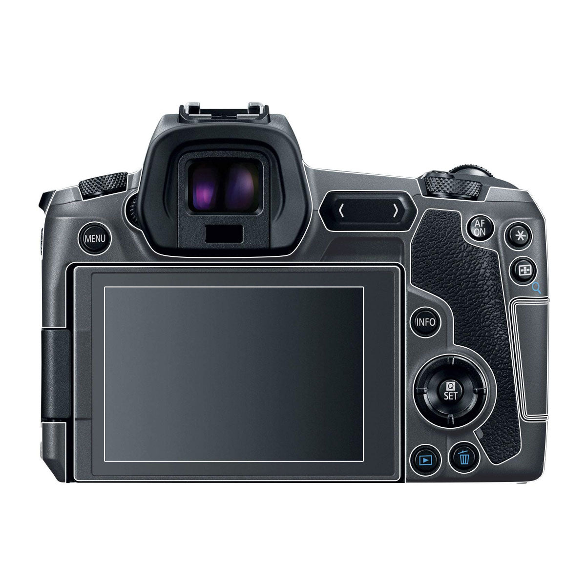 Transparent Canon EOS R Camera Skin