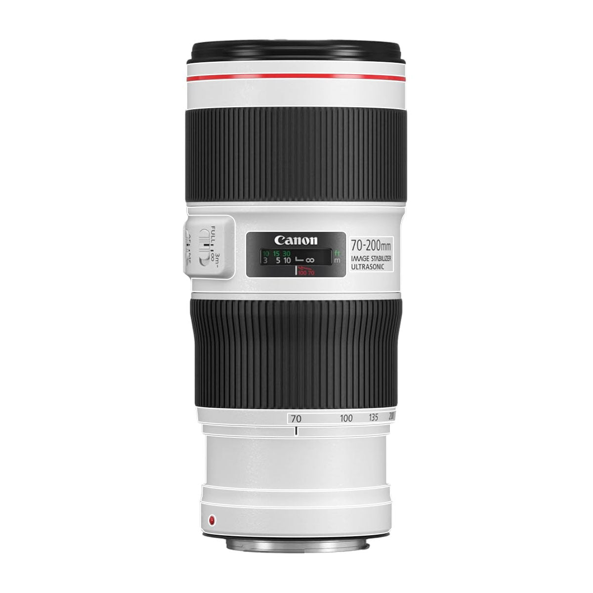 Transparent Canon EF 70-200 F/4L IS II USM Camera Lens Skin