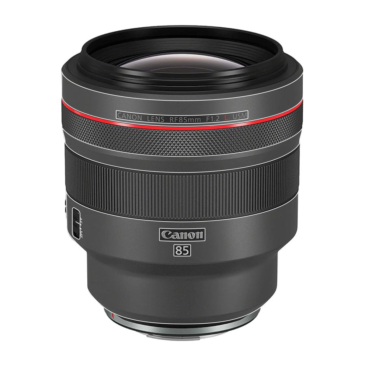 Transparent Canon RF 85mm F/1.2L USM Camera Lens Skin