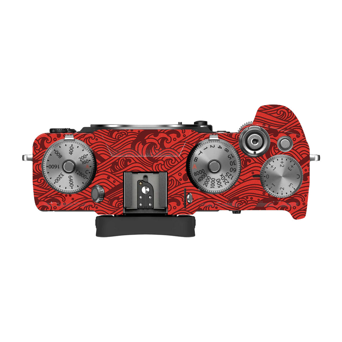 Textured Crimson Wave FujiFilm X-T4 Camera Skin