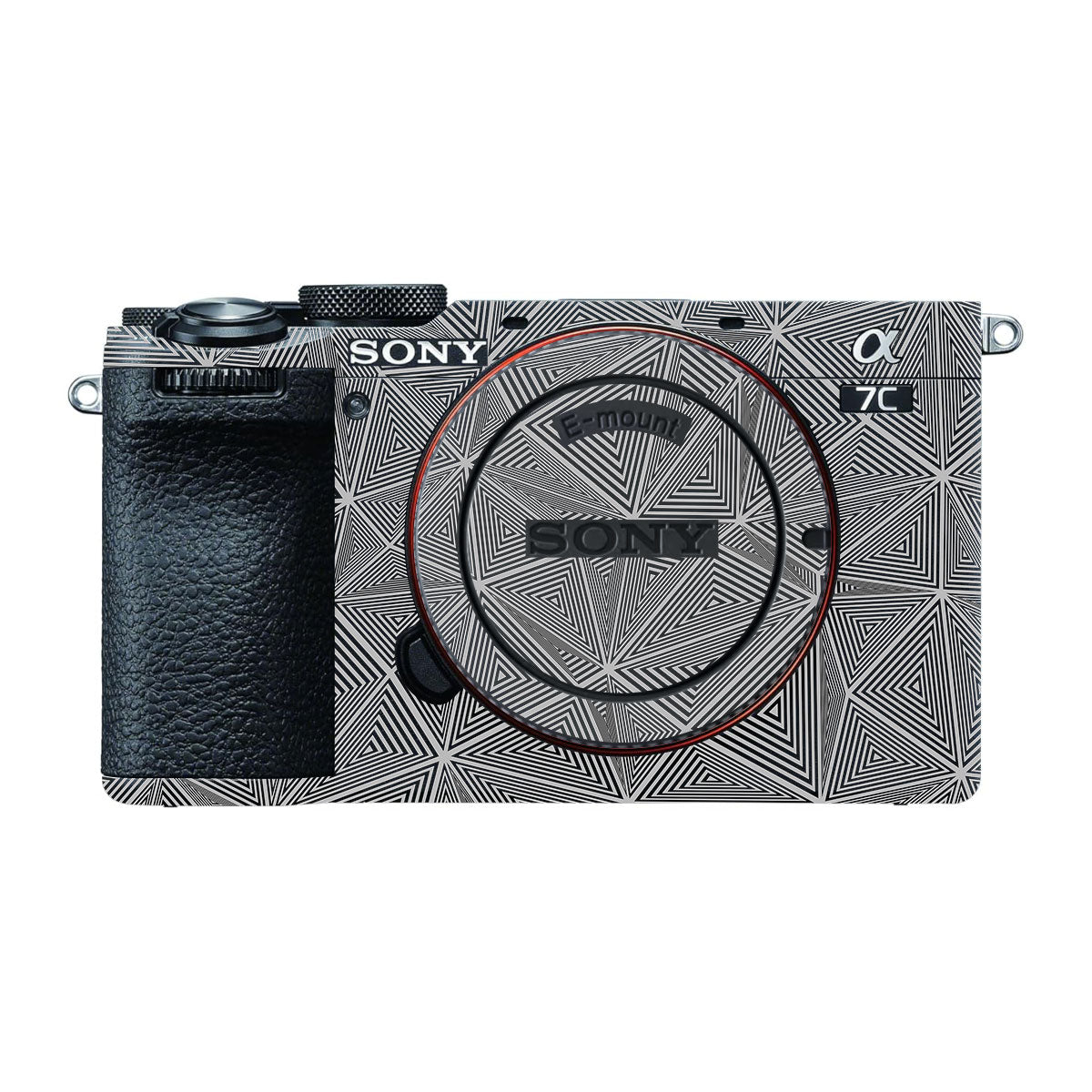 Textured Dark Prism Geometric Sony A7 CII Camera Skin