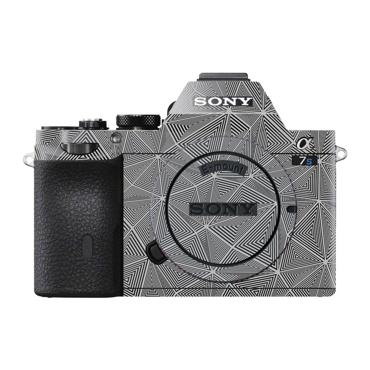 Textured Dark Prism Geometric Sony A7 S Camera Skin