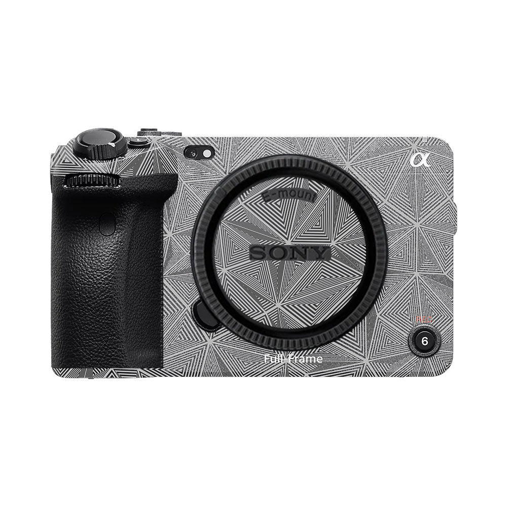 Textured Dark Prism Geometric Sony FX3 Camera Skin