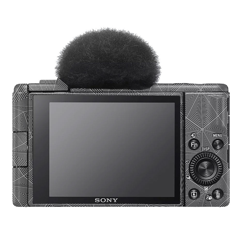 Textured Dark Prism Geometric Sony ZV-1F Camera Skin