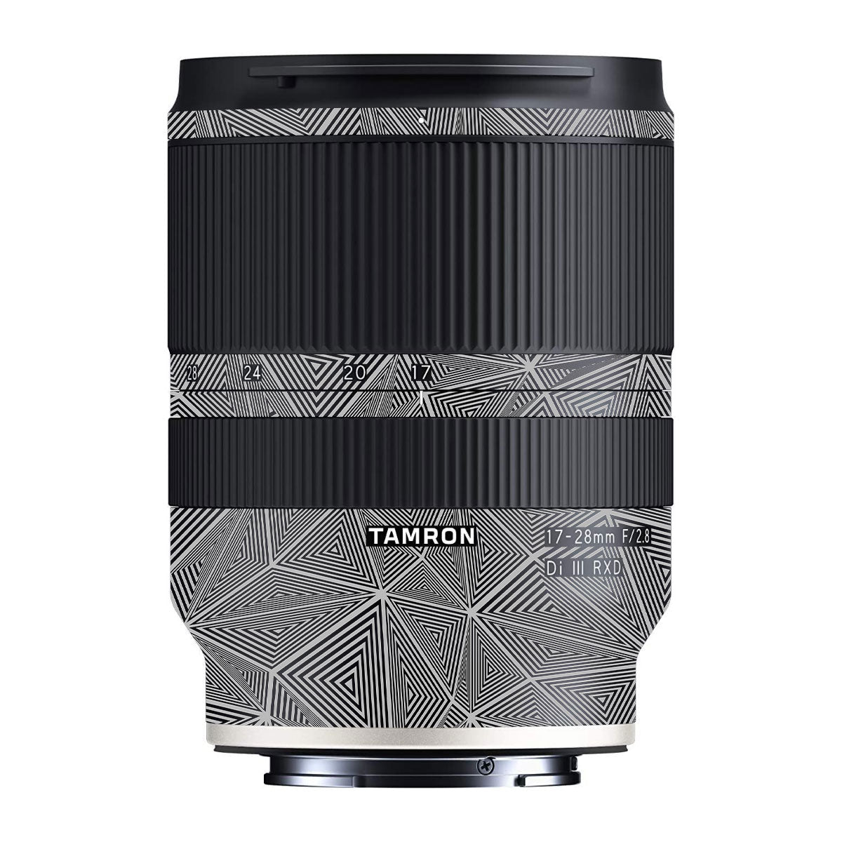 Textured Dark Prism Geometric Tamron 17-28mm F/2.8 Camera Lens Skin