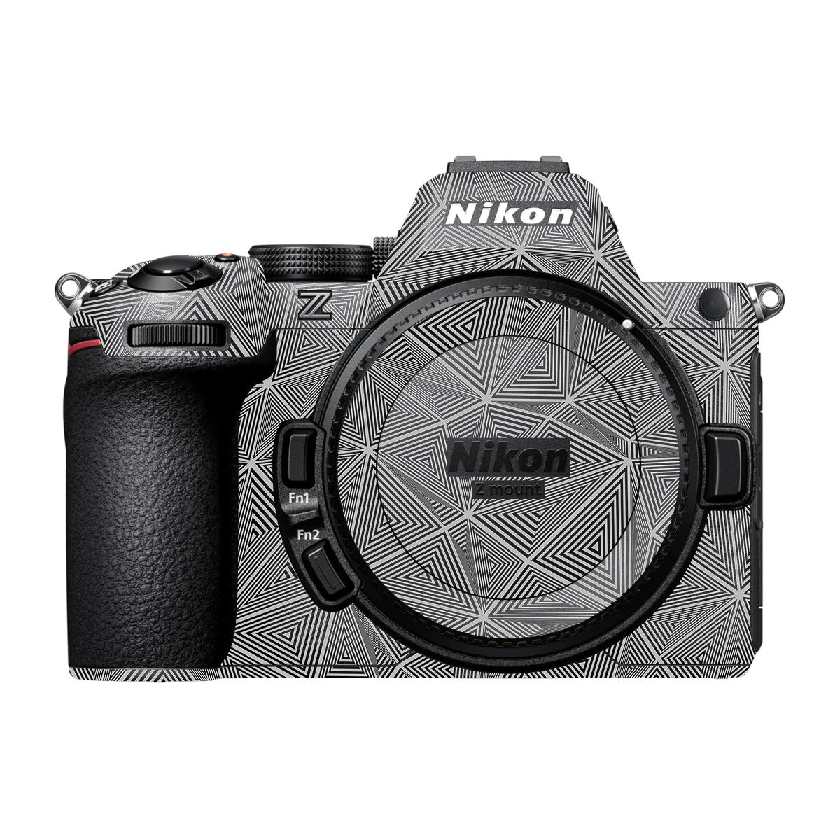 Textured Dark Prism Geometric Nikon Z5 II Camera Skin