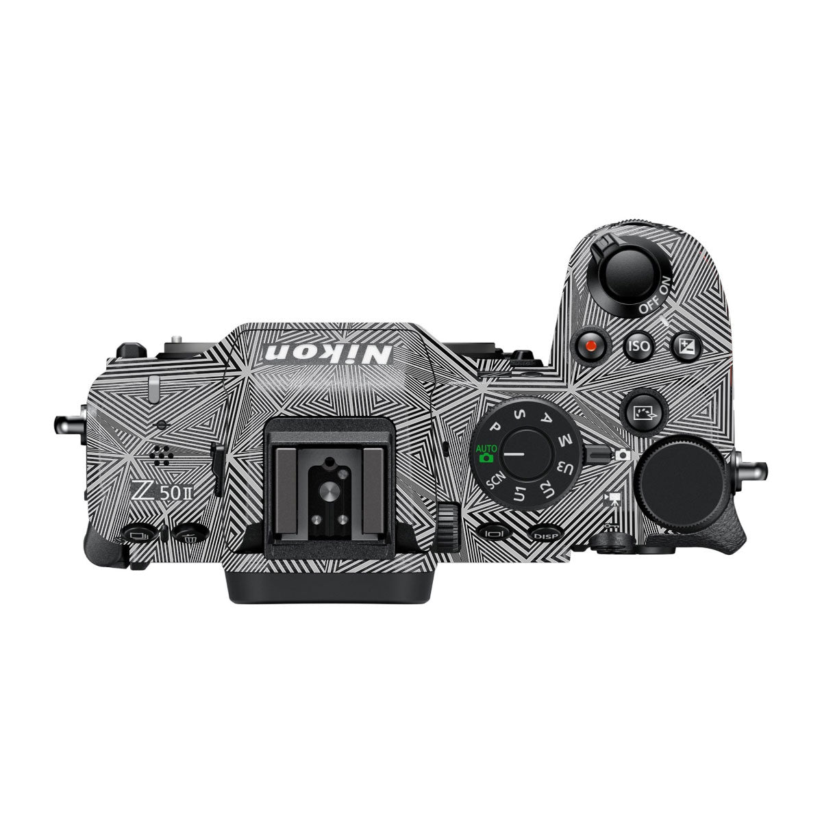 Textured Dark Prism Geometric Nikon Z50 II Camera Skin