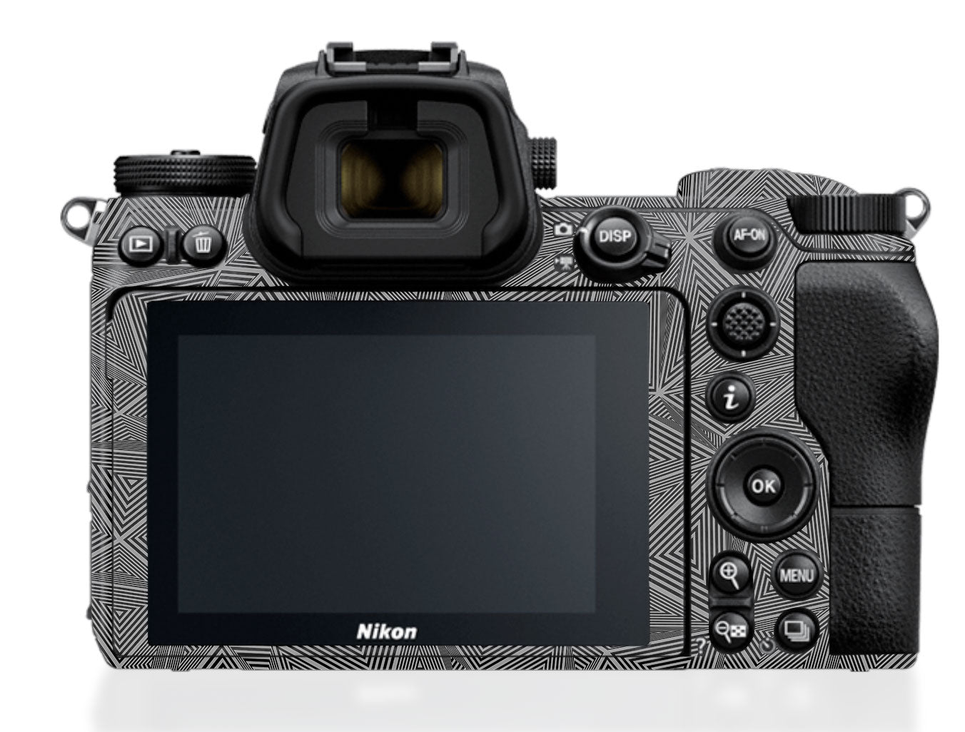 Textured Dark Prism Geometric Nikon Z6 III Camera Skin