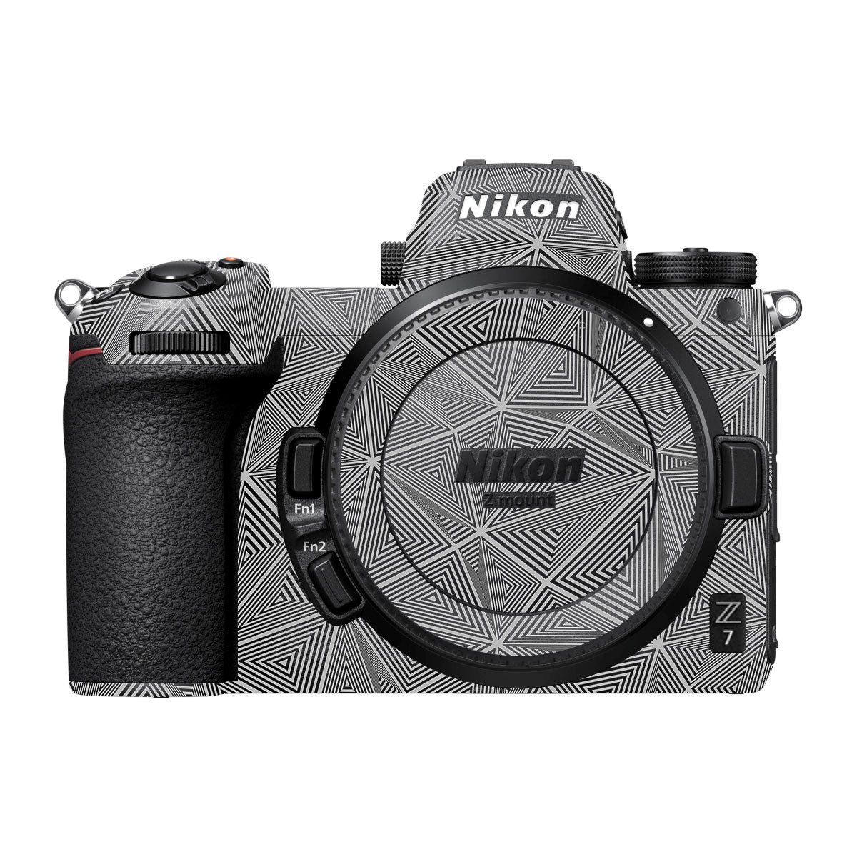 Textured Dark Prism Geometric Nikon Z7 Camera Skin