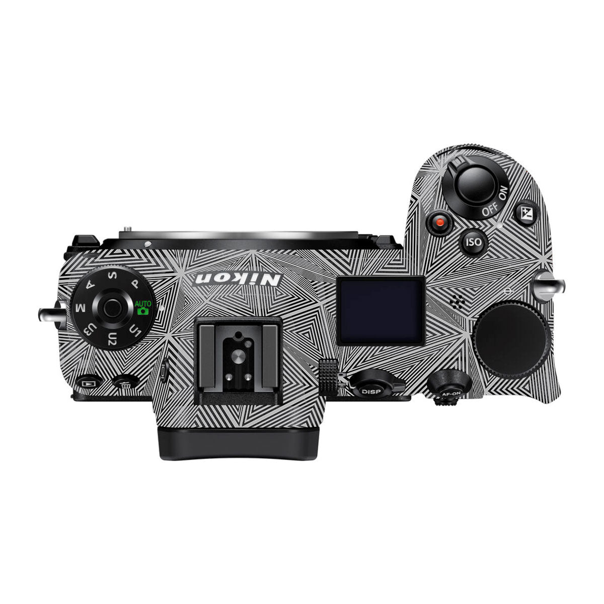 Textured Dark Prism Geometric Nikon Z7 Camera Skin