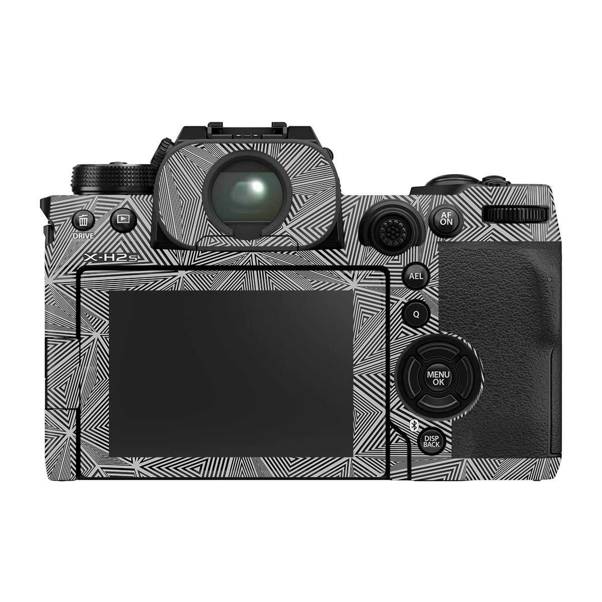 Dark Prism Geometric Fujifilm X-H2S Camera Skin