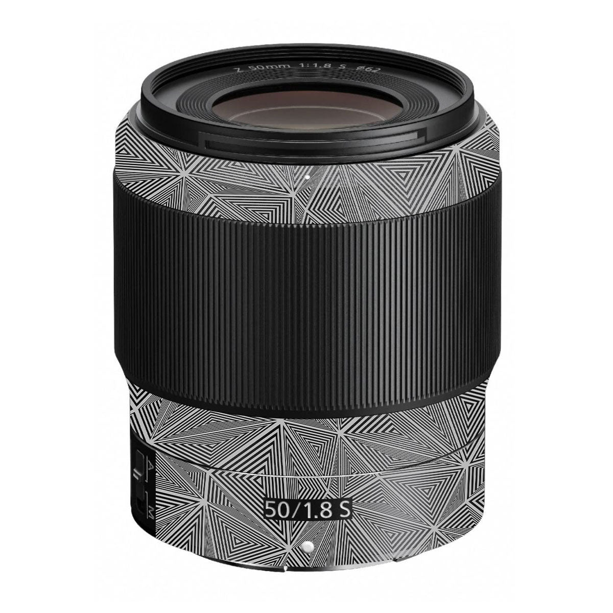 Textured Dark Prism Geometric Nikon Nikkor Z 50mm F/1.8 S Camera Lens Skin