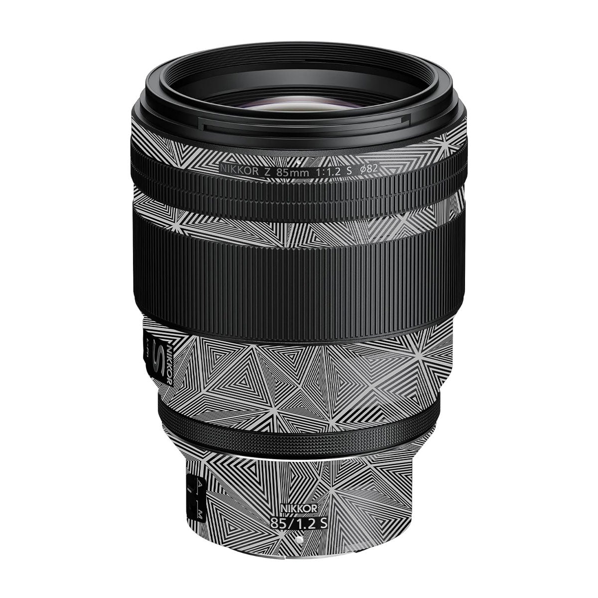 Textured Dark Prism Geometric Nikon Nikkor Z 85mm F/1.2 S Camera Lens Skin