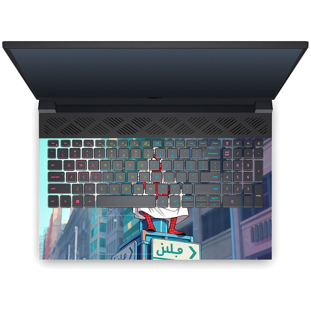 Arabian Spider Man Dell G15 5520, 5530 3D Laptop Skin