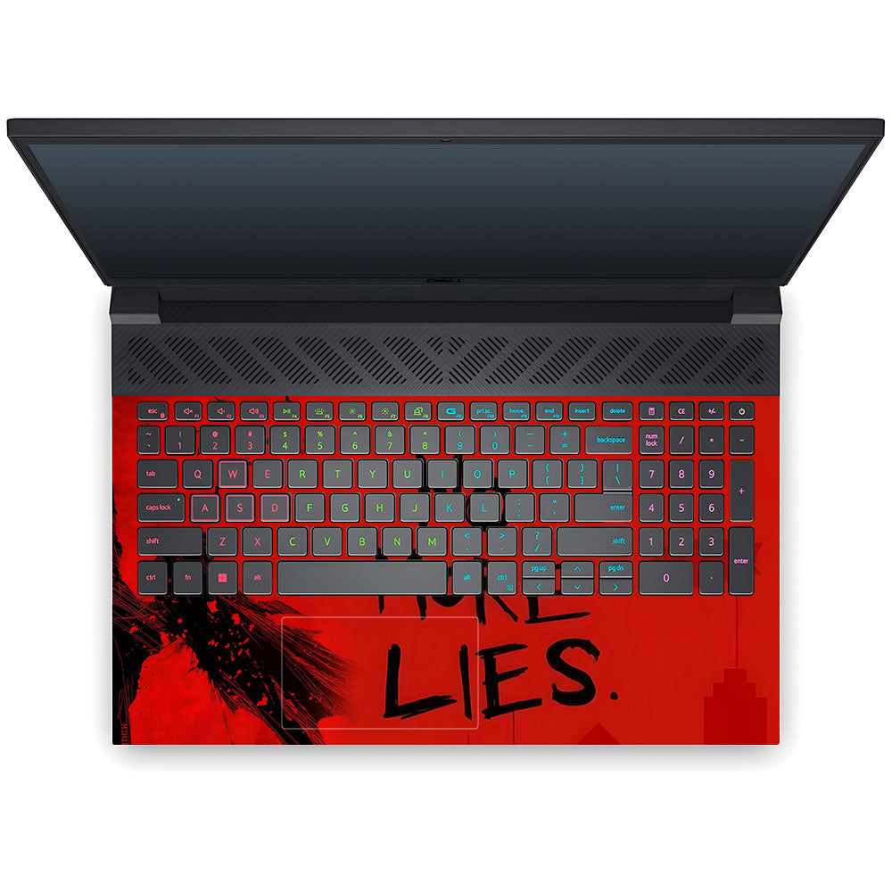 Batman No More Lies Dell G15 5520, 5530 3D Laptop Skin