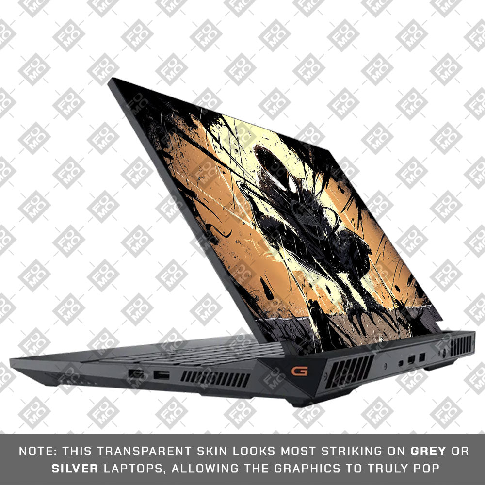 Shadow Spiderman Dell G15 5520, 5530 3D Laptop Skin