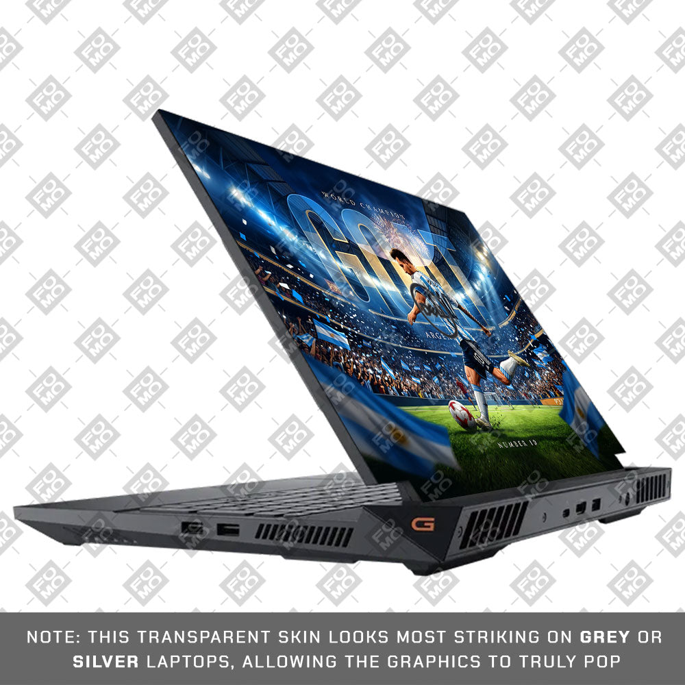 Messi World Champ Energy Dell G15 5520, 5530 3D Laptop Skin