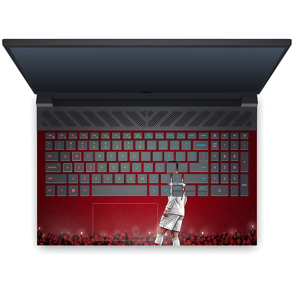 Ronaldo Cold Mode Dell G15 5520, 5530 3D Laptop Skin