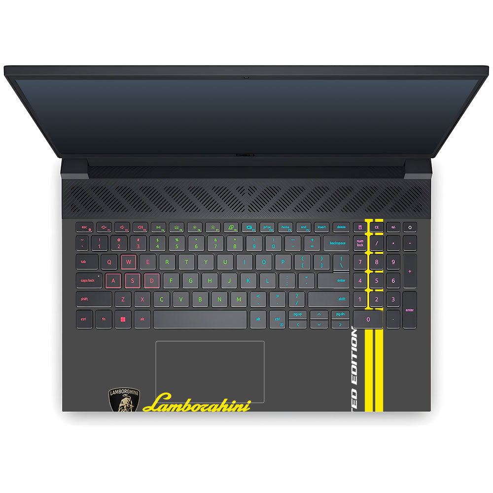 Transparent Lamborghini Limited Edition Dell G15 5520, 5530 Laptop Skin