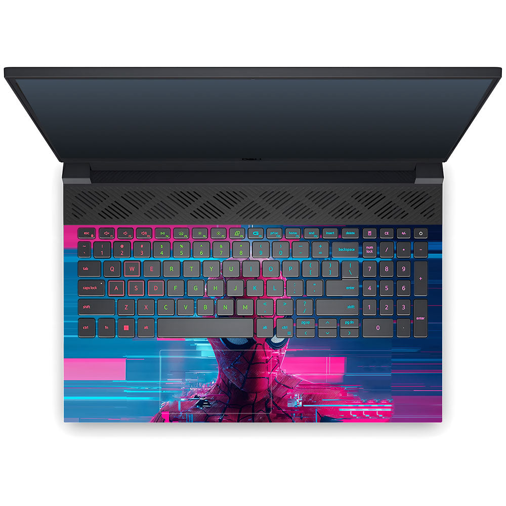 Glitch Spider Dell G15 5520, 5530 3D Laptop Skin