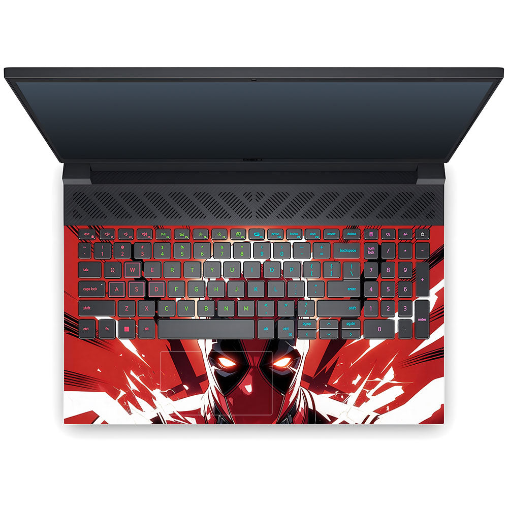 Deadpool Red Fury Dell G15 5520, 5530 3D Laptop Skin
