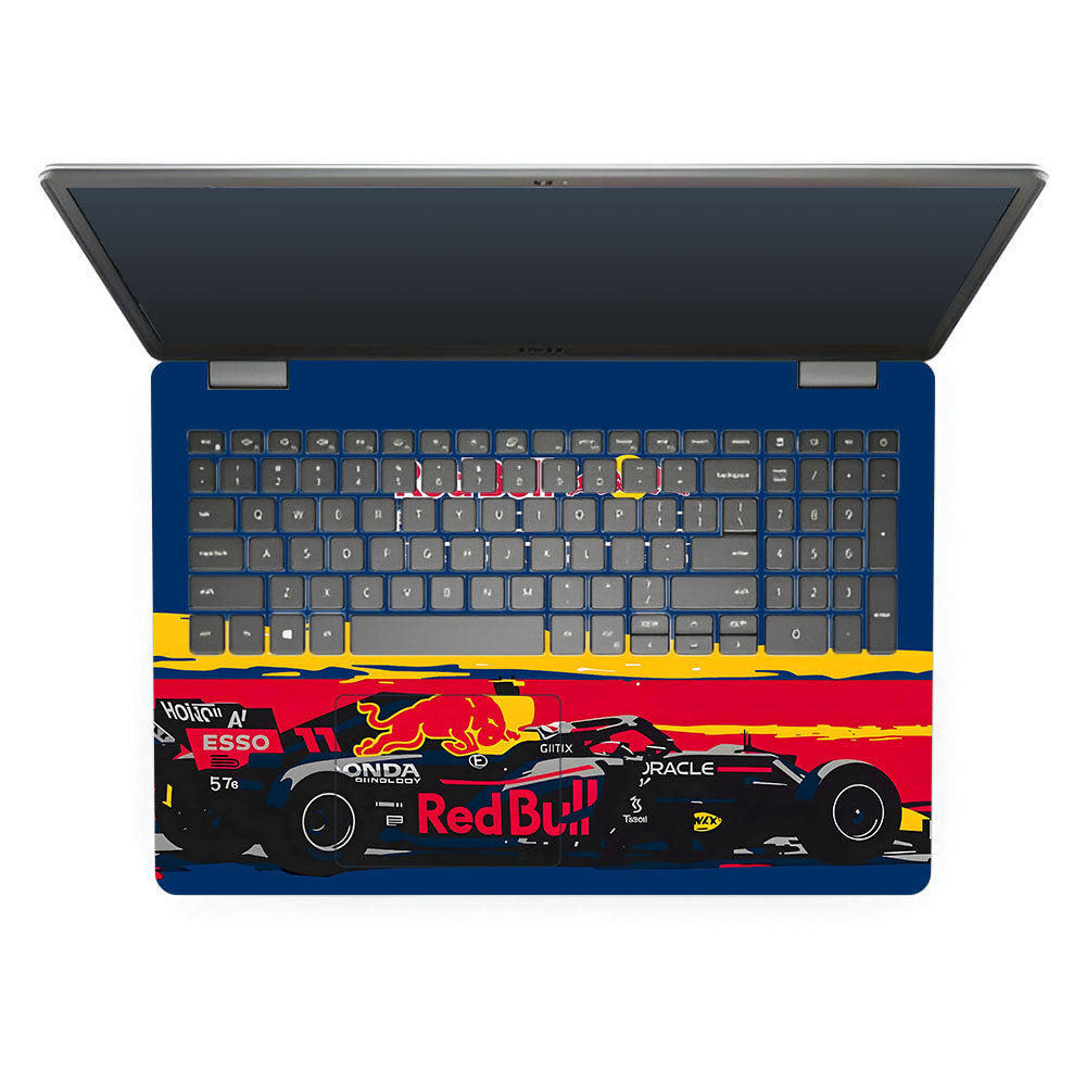 Red Bull Racing Formula One Team Dell Inspiron 3501 3D Laptop Skin
